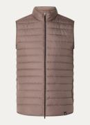 Boggi Milano Gewatteerde bodywarmer met donsvulling en ritszakken