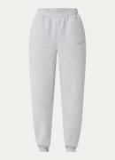 Modström Tia high waist tapered fit joggingbroek met logo en steekzakk...