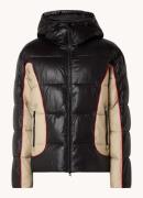 Diesel W-Ostend puffer jack met capuchon en ritszakken