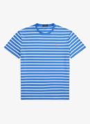 Ralph Lauren T-shirt met streepprint en logoborduring