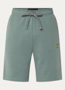 Lyle & Scott Straight fit korte joggingbroek met logo