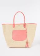 Longchamp Le Pliage Collection handtas L van canvas met leren details