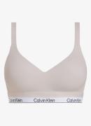 Calvin Klein Modern bralette van biologisch katoen met logoband