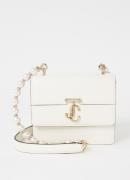 Jimmy Choo Varenne Quad XS schoudertas van leer