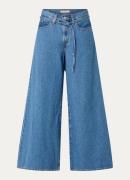 Levi's High waist wide jeans met medium wassing