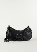 Balenciaga Le Cagole Small schoudertas van lamsleer met studs