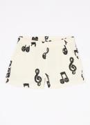 Mini Rodini Straight fit korte broek met print