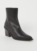 Zadig&Voltaire Cara cowboylaars van kalfsleer