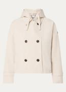 Moscow Double-breasted trenchcoat met afneembare capuchon