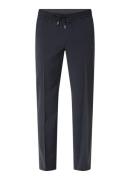 Sandro Tapered fit chino in wolblend met steekzakken