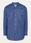Levi's Shorthorn Sawtooth overhemd van denim