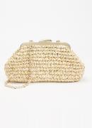 L.K.Bennett Alexa clutch met afneembare schouderriem