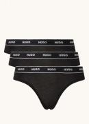 HUGO String met logoband in 3-pack