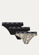 HUGO String met logoband in 3-pack