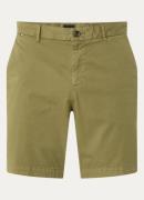 BOSS H-Slice straight fit korte chino met steekzakken