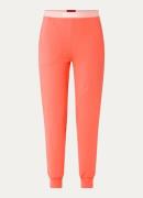 HUGO High waist tapered joggingbroek met logoband