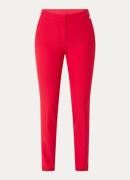 HUGO Hagonia high waist slim fit pantalon met steekzakken