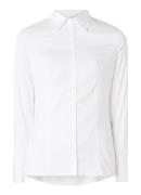 HUGO The Fitted Shirt blouse met stretch