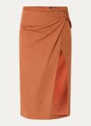 French Connection Ariette midi rok met split