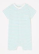 Petit Bateau Bara romper met streepprint