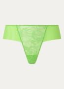 Sarda Shavonne string van mesh en kant