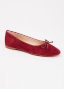 Dune London Hilife ballerina van suède