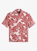 Marc O'Polo T-Regular fit overhemd van linnen met bloemenprint