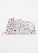 Dune London Balancing clutch van leer