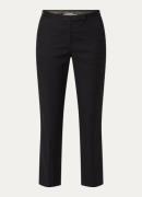 Gerard Darel Louise high waist regular fit cropped pantalon met steekz...
