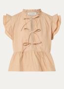 Sofie Schnoor Juliette tuniek met volant en strikdetail