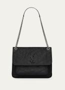 Saint Laurent Niki Medium schoudertas van kalfsleer