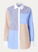 Sandro Blouse met streepprint en borstzak
