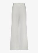 Studio Anneloes Pildar mid waist wide fit pantalon met steekzakken