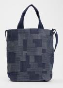 Levi's Icon shopper van canvas met patchwork