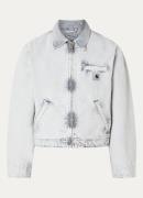 Carhartt WIP Jack van denim met steekzakken en logo