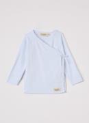 MarMar COPENHAGEN Tut longsleeve met overslag in katoenblend