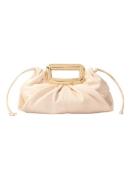 Maje Clutch van schapenleer