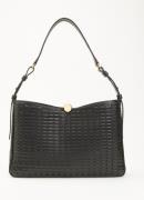 FURLA Sfera L schoudertas van leer met vertelbare schouderriem