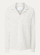 Les Deux Isaac overshirt met structuur en borstzak
