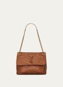 Saint Laurent Niki Medium schoudertas van leer