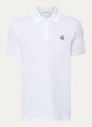 Moncler Polo van piqué katoen