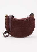 Wandler Kate crossbodytas van suède