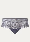 Aubade Vibes shorty van mesh met borduring
