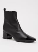 Unisa Lazlo enkellaarsje van leer