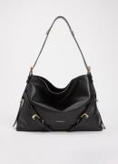 Givenchy Voyou schoudertas van kalfsleer met verstelbare schouderriem