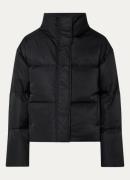Anine Bing Dorian puffer jack met donsvulling en logo