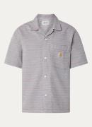 Carhartt WIP Gellar regular fit overshirt met gemêleerd dessin
