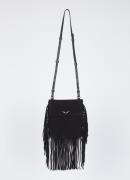 Zadig&Voltaire Rockson Nano crossbodytas van suède