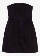 Maje Mini jurk in linnenblend met steekzakken