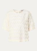 Co'Couture Triangle tuniek met borduring
